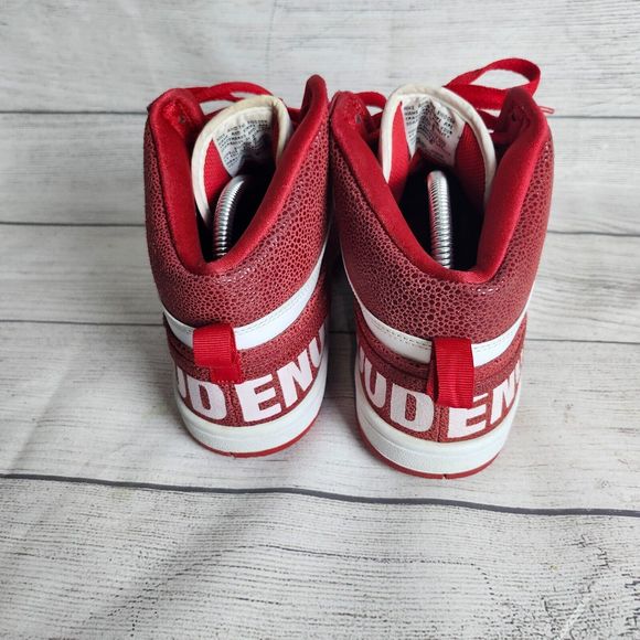 Nike Court Force SP Fragment Design GOODENOUGH Mens Sneakers Red White Size 9.5 - Picture 6 of 14